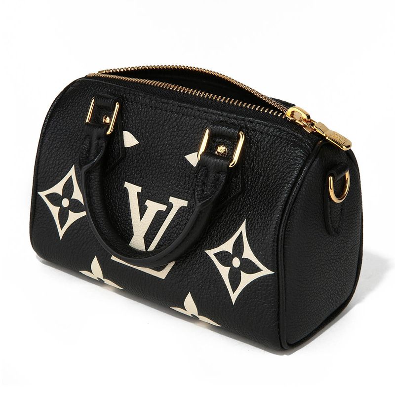 Louis Vuitton Shoulder Bag Nano Speedy Noir Black