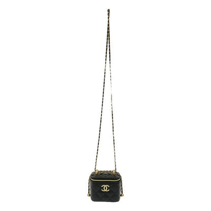 Chanel | Ap2292 Coco Marc Matelasse Lambskin Vanity Chain Pouch Shoulder Bag