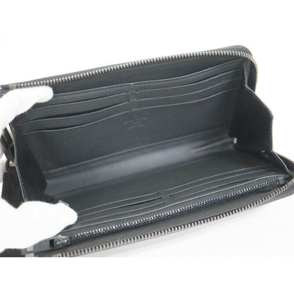 Louis Vuitton Aerogram Zippy Wallet Leather Black — view 4