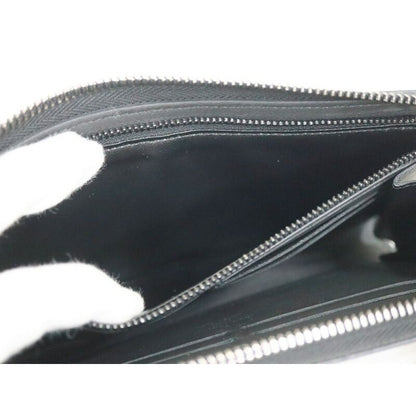 Louis Vuitton Aerogram Zippy Wallet Leather Black — view 5