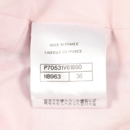 Chanel CC Logo Button Tweed Jacket — view 5