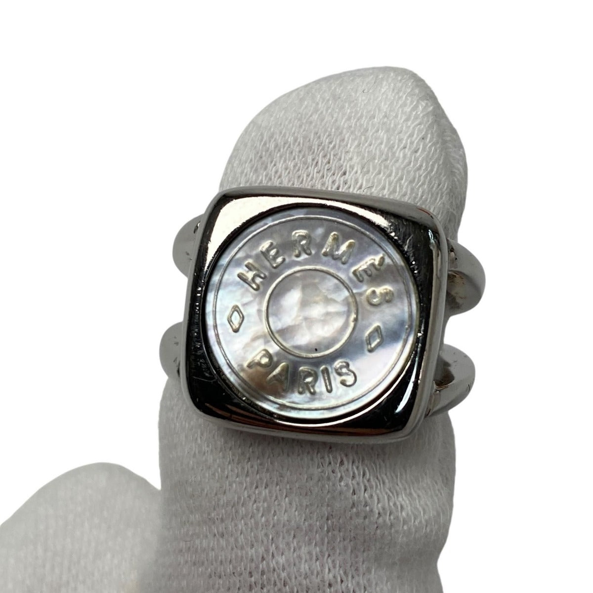 Hermes Series Corozo Shell Ring