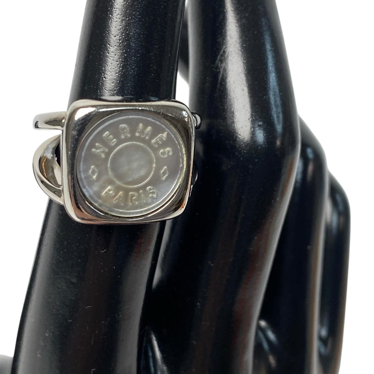 Hermes Series Corozo Shell Ring