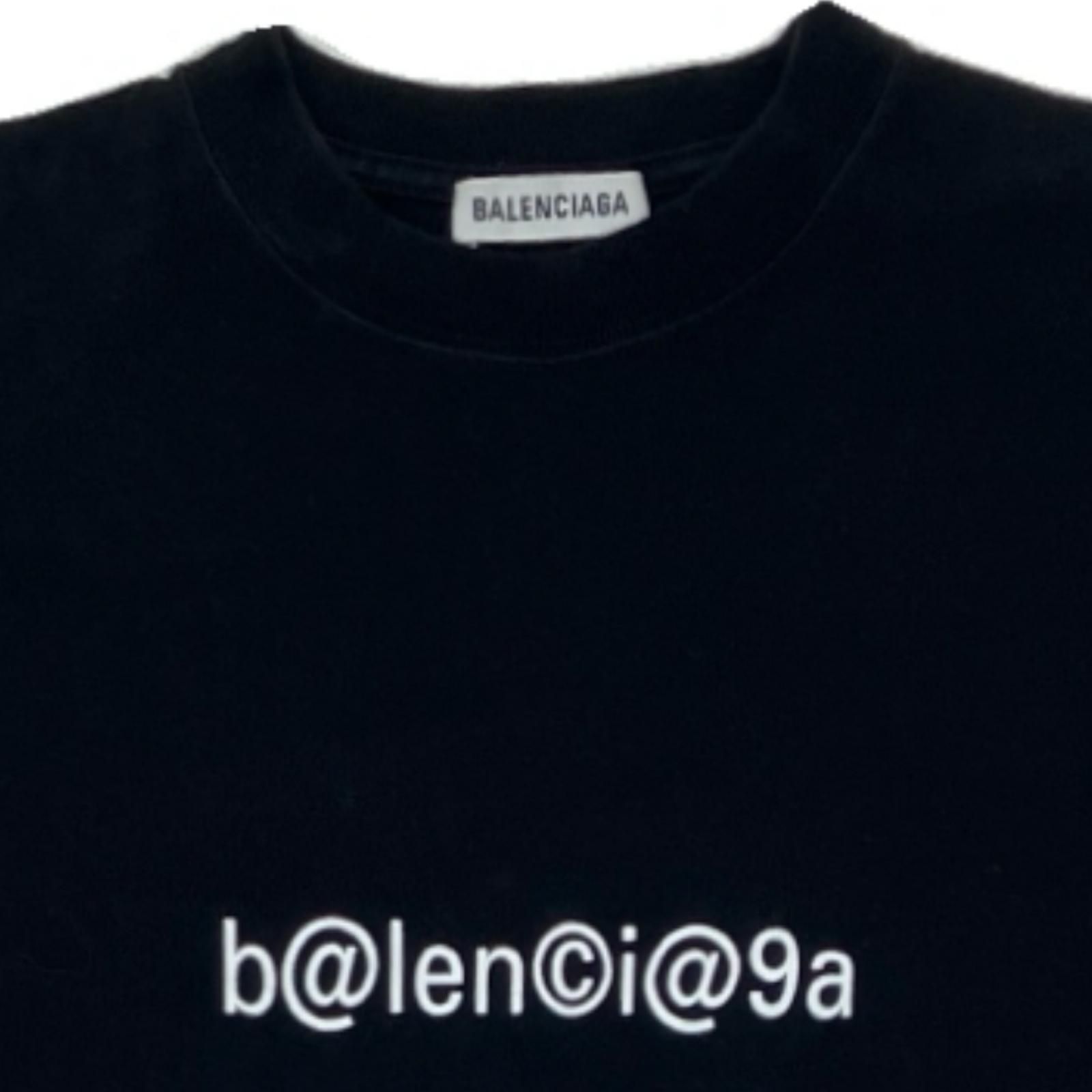 Balenciaga T-Shirt XS Size 620941 Black