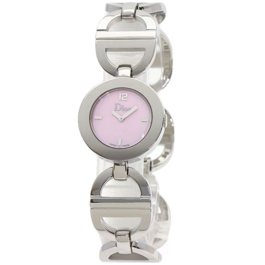 Dior Maris Watch SS Pink Shell
