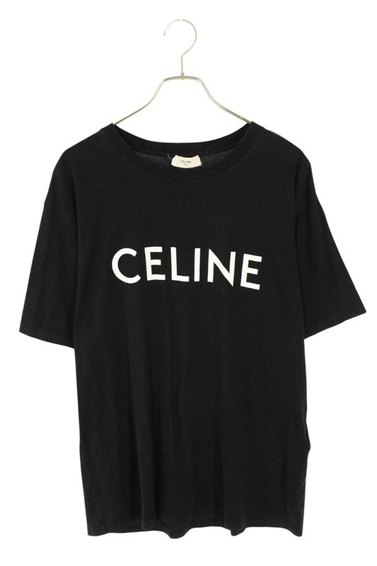 Celine 2x681671q Loose Fit Logo Print T-shirt Men's S
