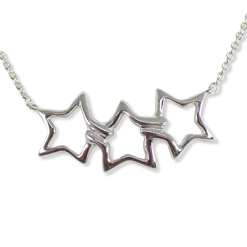 Tiffany & Co. 925 Triple Star Necklace