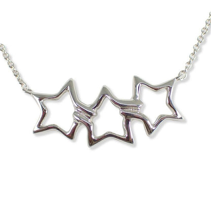 Tiffany & Co. 925 Triple Star Necklace