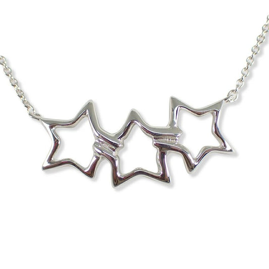 Tiffany & Co. 925 Triple Star Necklace
