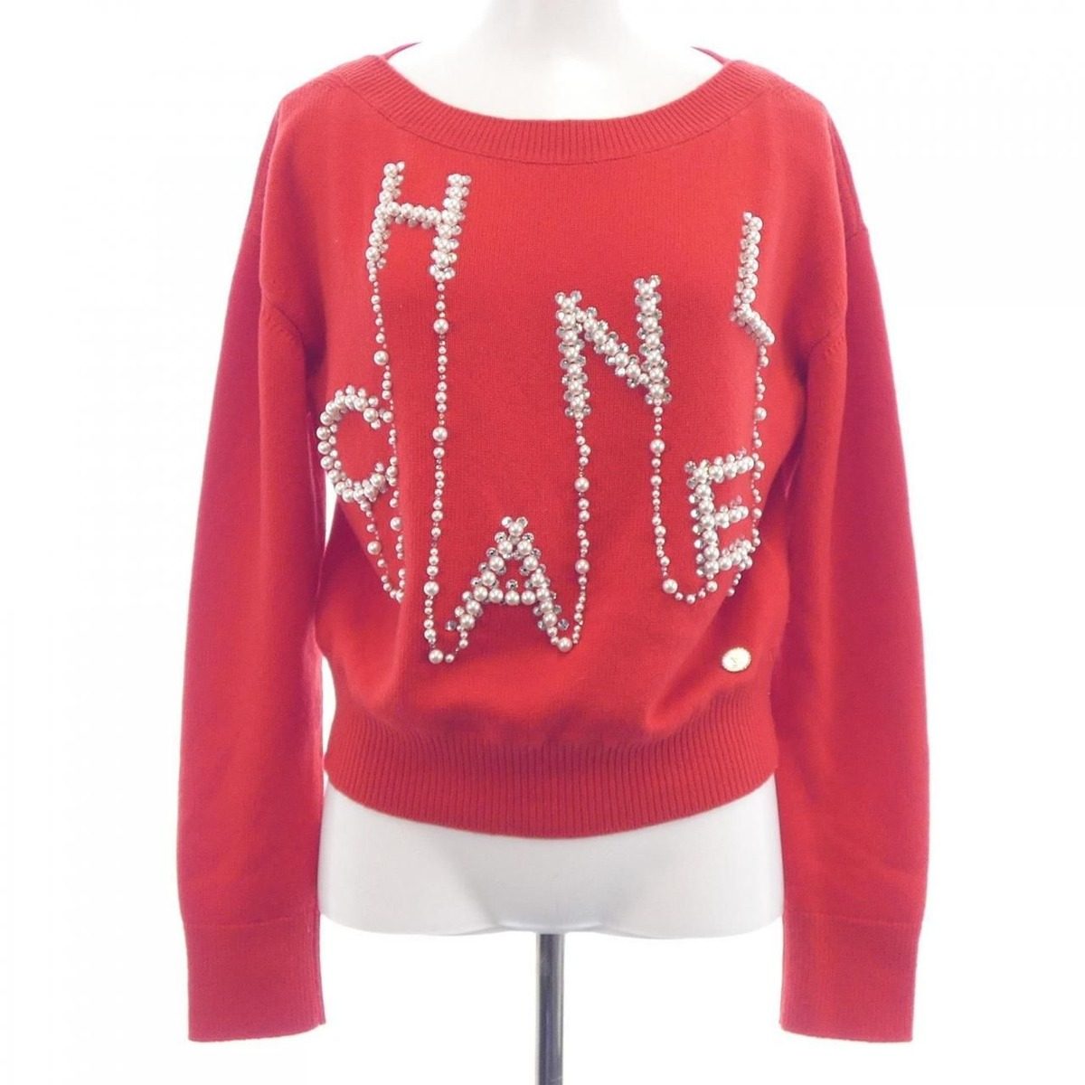Chanel Knit Top Red