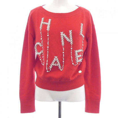 Chanel Knit Top Red