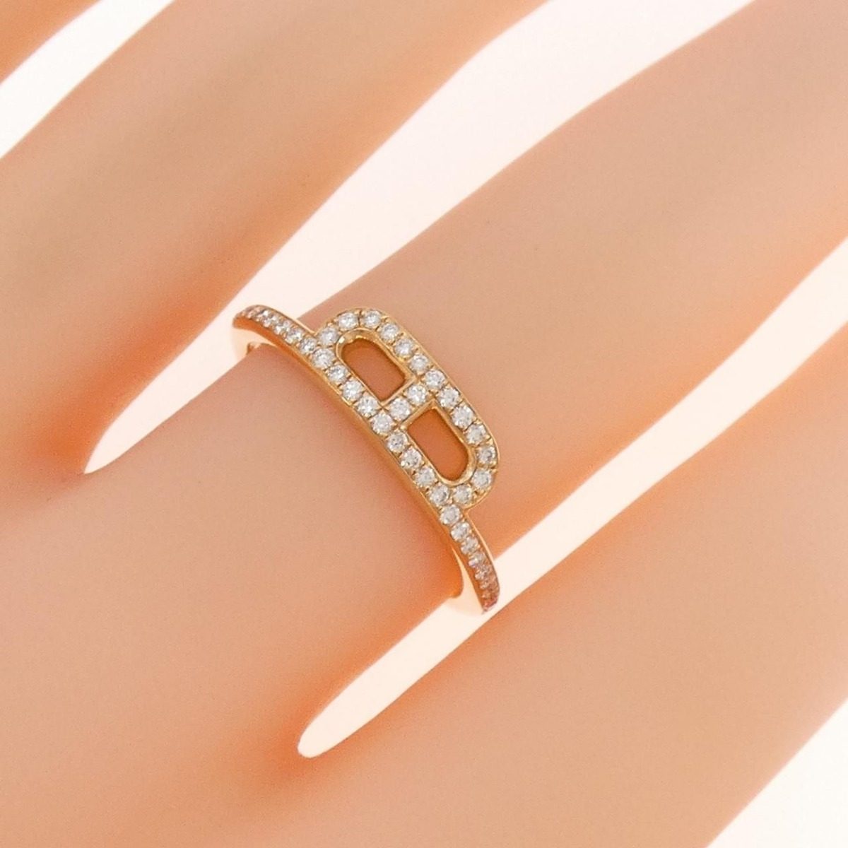 Hermes Link Ring Pink — view 6