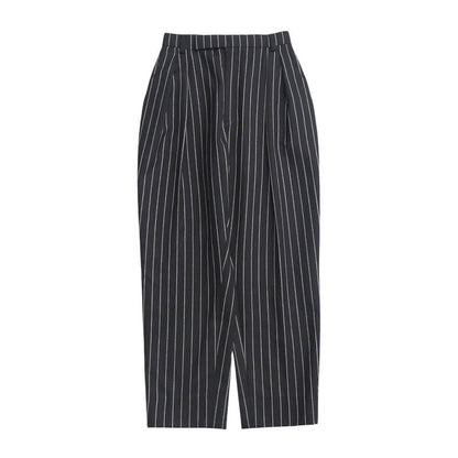 Celine Pants Size 34 Striped Tapered Slacks