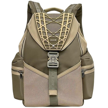 Dior Cobra Backpack Fall Collection Limited Edition 1 Nylon Rubber Khaki