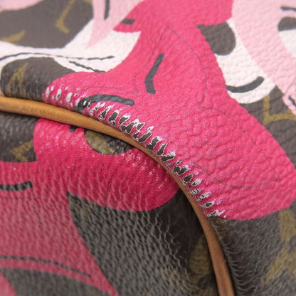 Louis Vuitton Handbag Speedy 30 Monogram Canvas Monogram Bay Gold Hardware