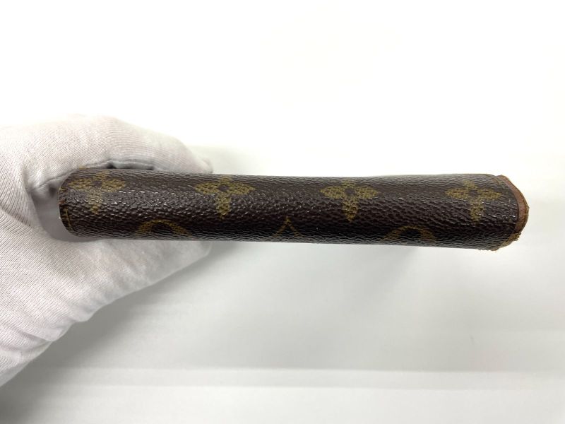 Louis Vuitton Monogram Porte Monet Vieux Trésor M61730 Foldable Wallet L-shape