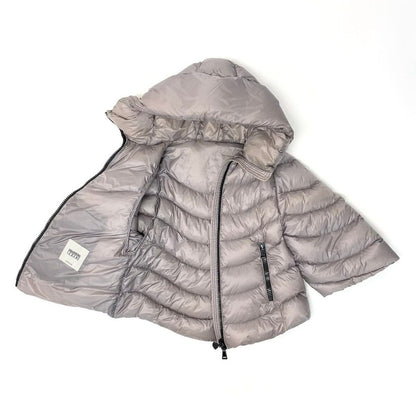 Moncler Akylina Doudoune Legere Down Jacket Hooded Short 3/4 Sleeve Lightweight — view 4