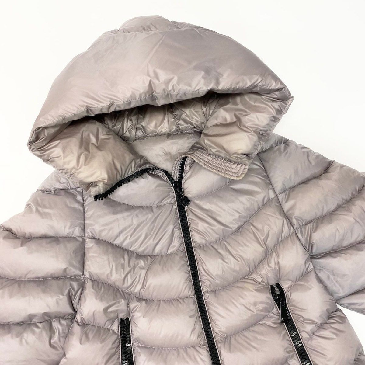 Moncler Akylina Doudoune Legere Down Jacket Hooded Short 3/4 Sleeve Lightweight — view 5