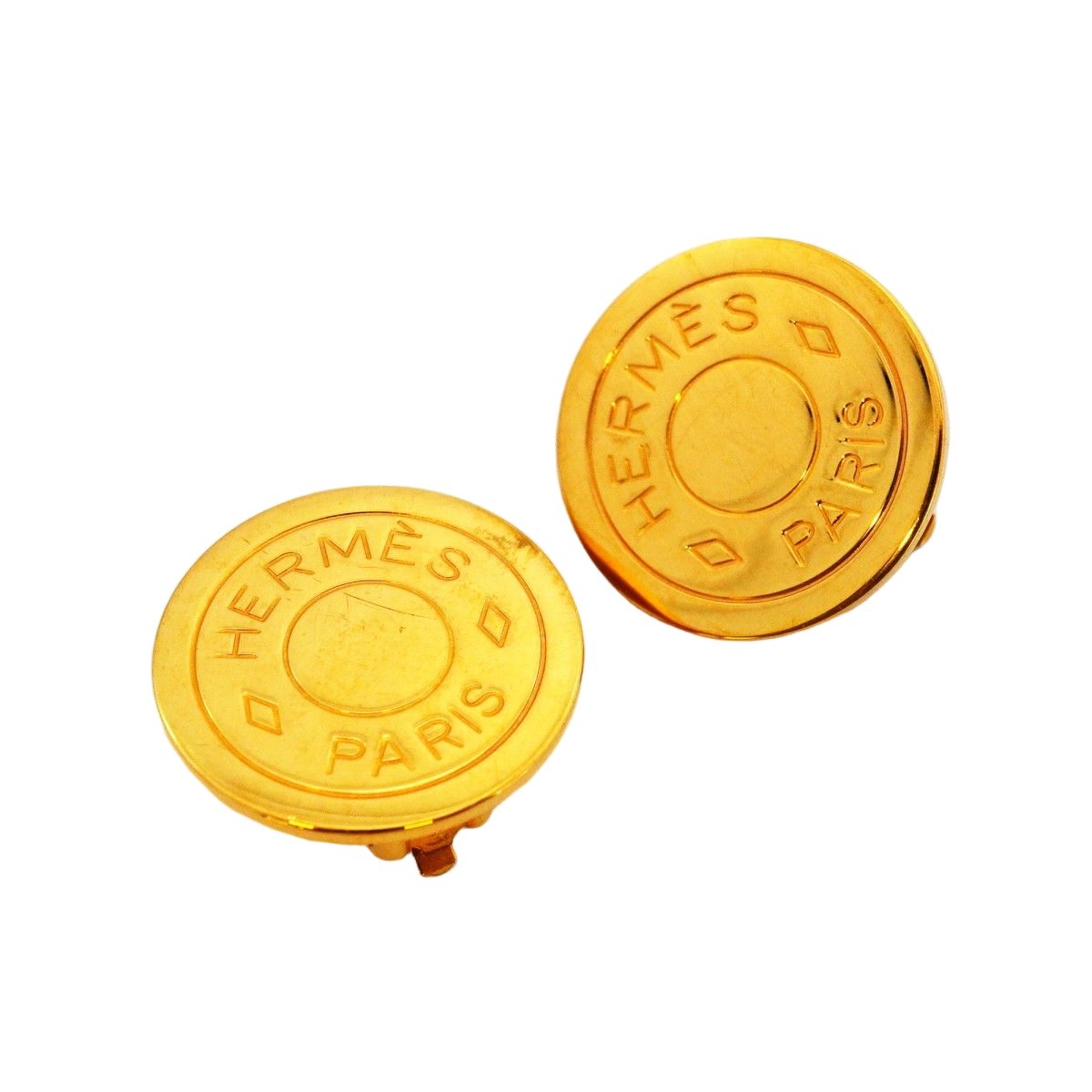 Hermes Earrings Series Gold Plated — view 2