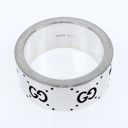 Gucci Adidas Collaboration Ring Engraving Wide Trefoil 17 Ag925 Jewelry