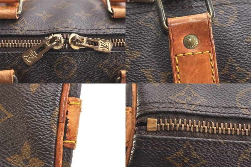 Louis Vuitton Monogram Keepall Bandouliere 45 M41418 Boston Bag 3232n