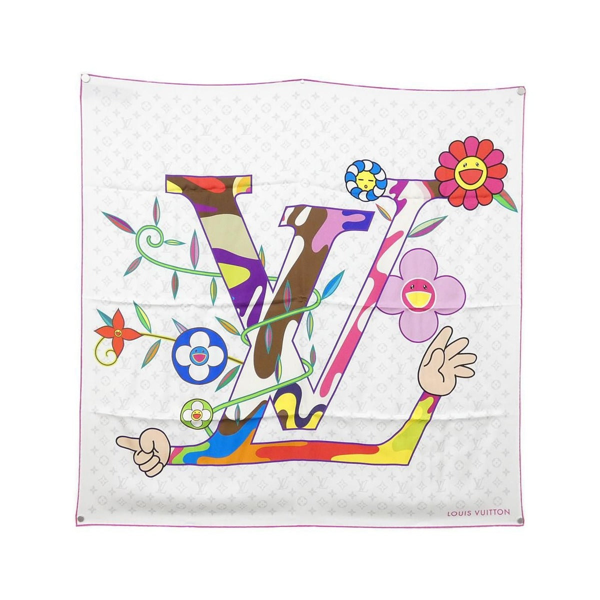 Louis Vuitton Carre Super Flat Scarf