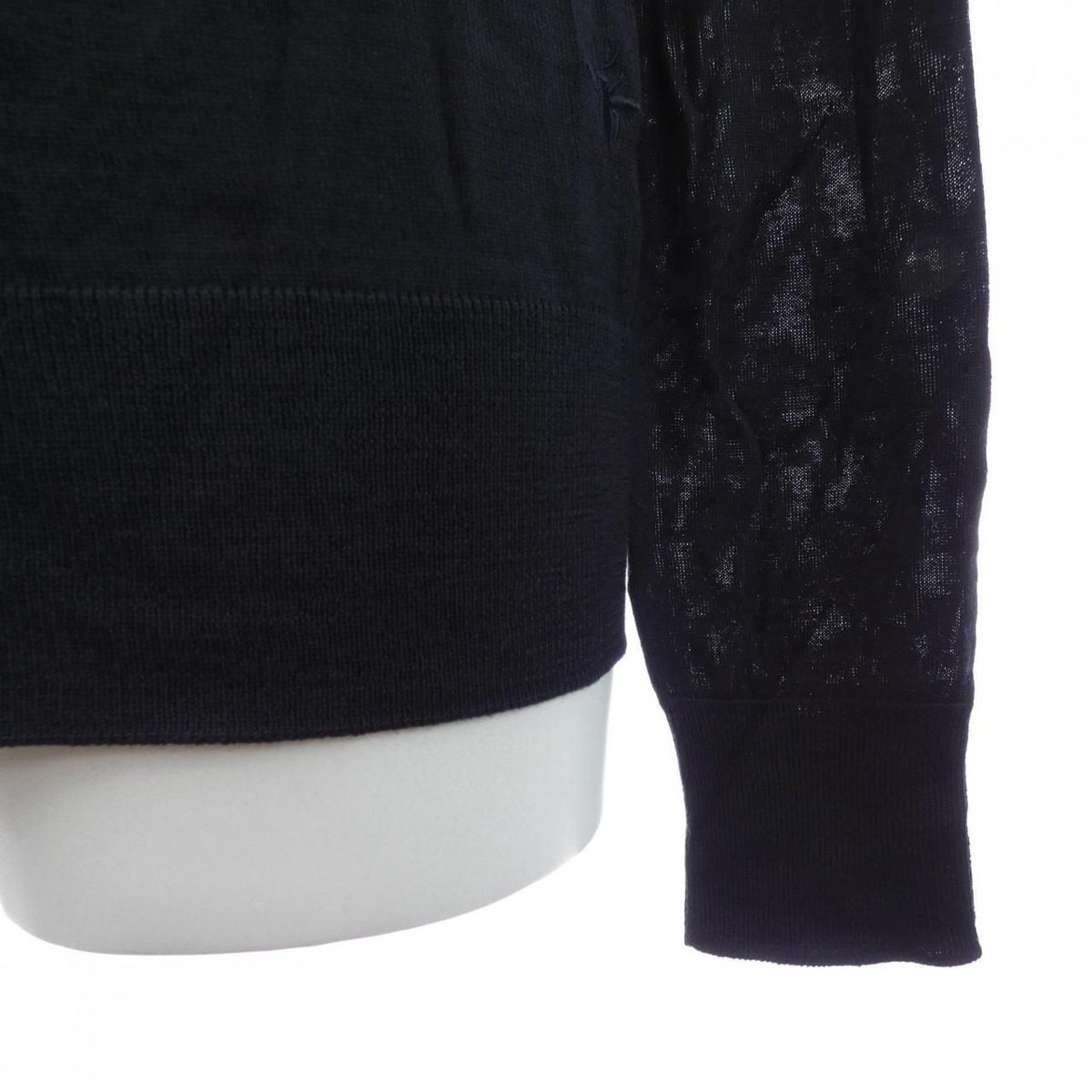 Dior Knit Sweater Navy — view 6