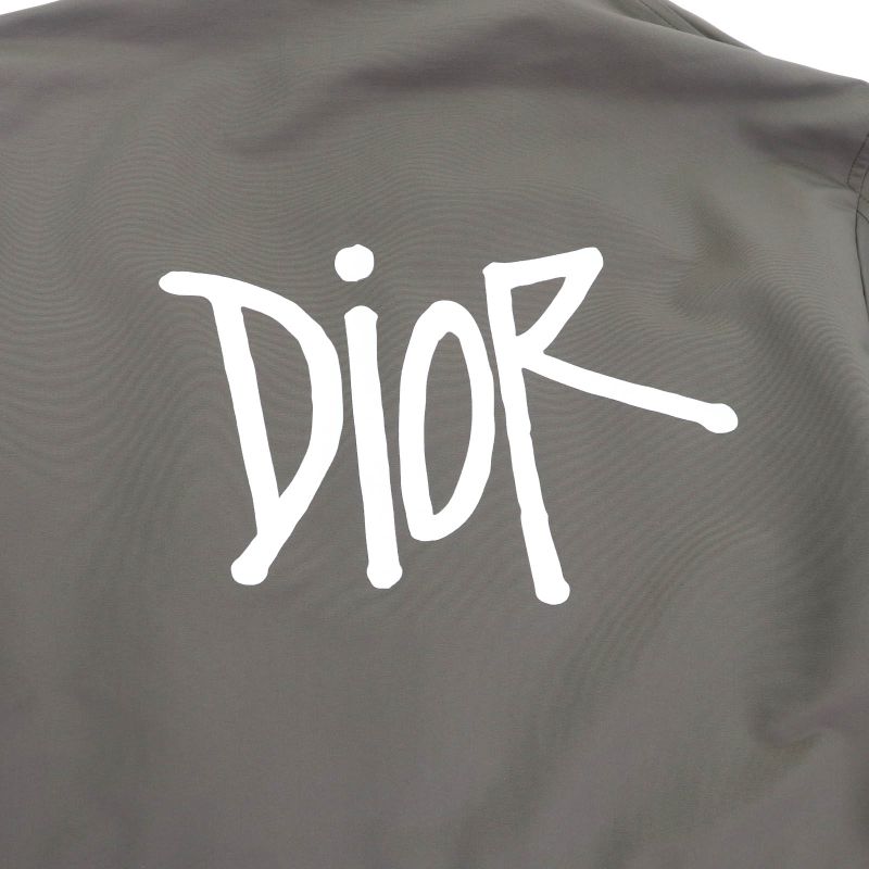 DIOR Shawn Stussy DIOR Homme Shawn Stussy 033c313a4875 Logo Embroidered Back