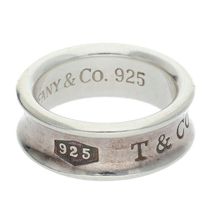Tiffany & Co 1837 Medium Silver Ring Men's Size 7