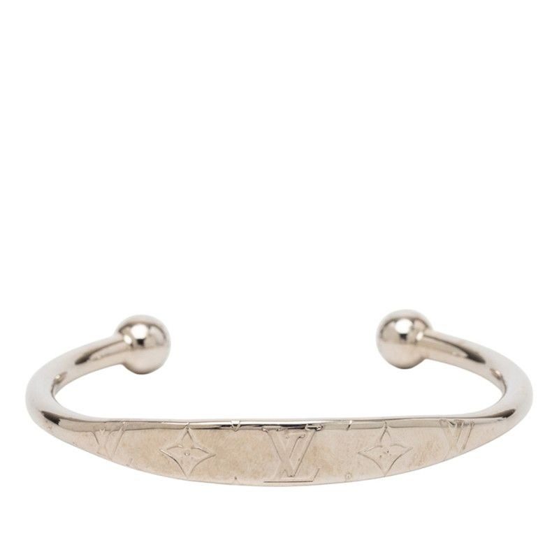 Louis Vuitton Monogram Jonck Bracelet M Silver Metal