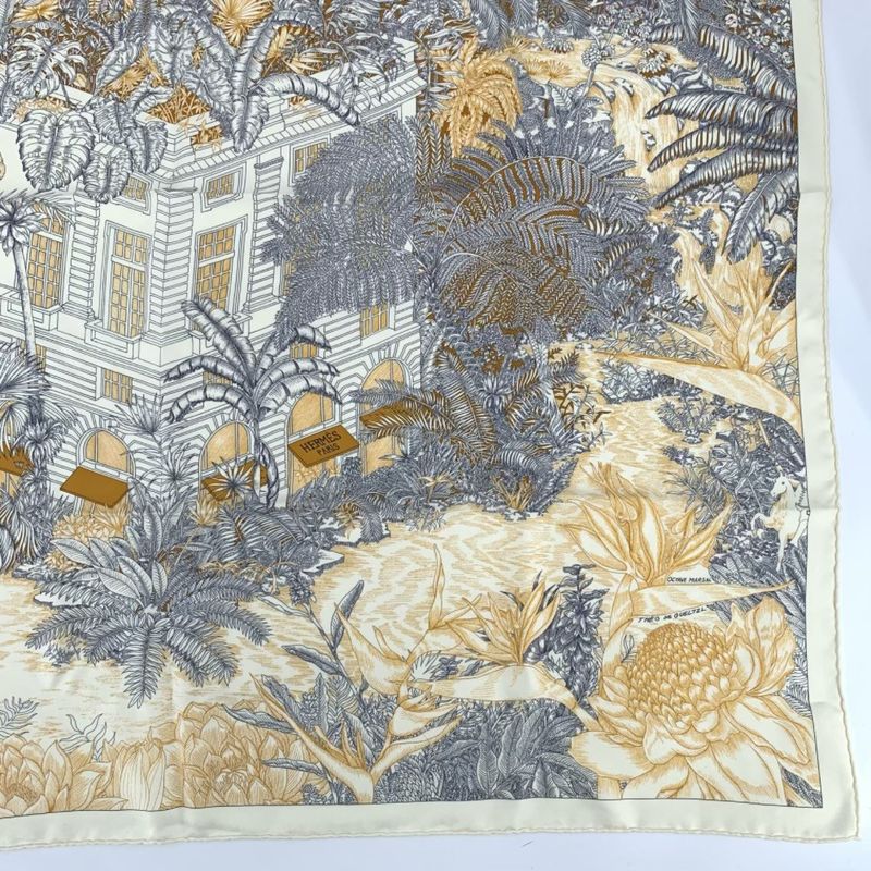 Hermes Carre 90 Faubourg Tropical Faubourg Tropical Spring-summer 2021 Collectio