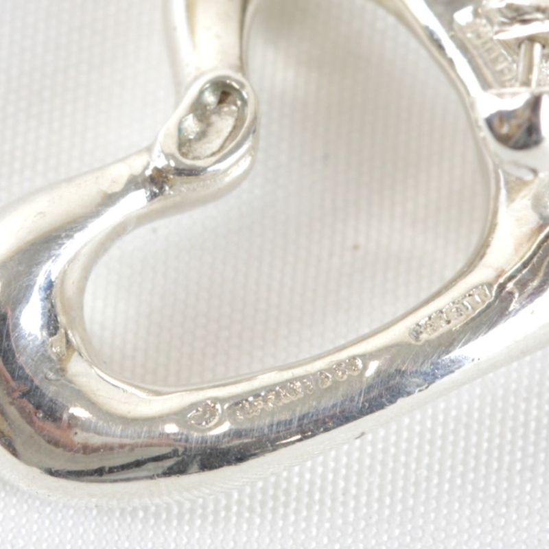 925 Silver Tiffany & Co Open Heart 107g Accessories Earring