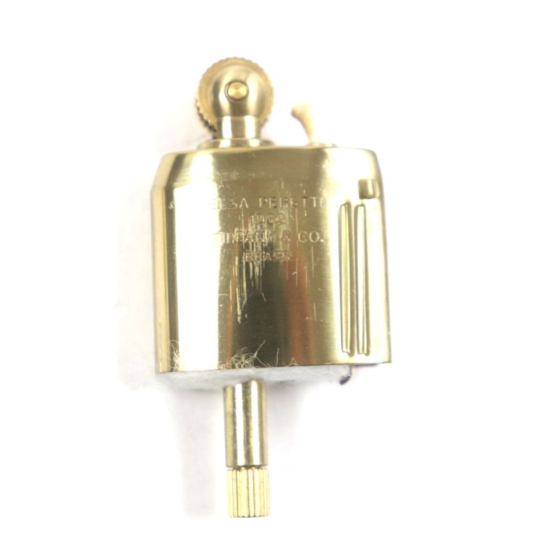  Tiffany & Co Elsa Peretti Beans Roller Oil Lighter Gold Men's
