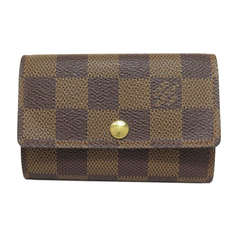 Louis Vuitton N62630 Multicles 6 Key Case Damier Canvas Women