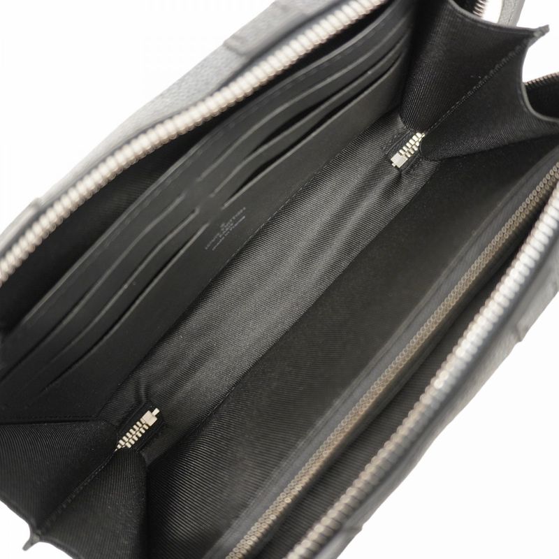 Louis Vuitton Shoulder Bag Monogram Soft Trunk Wallet M81776 Black Men's