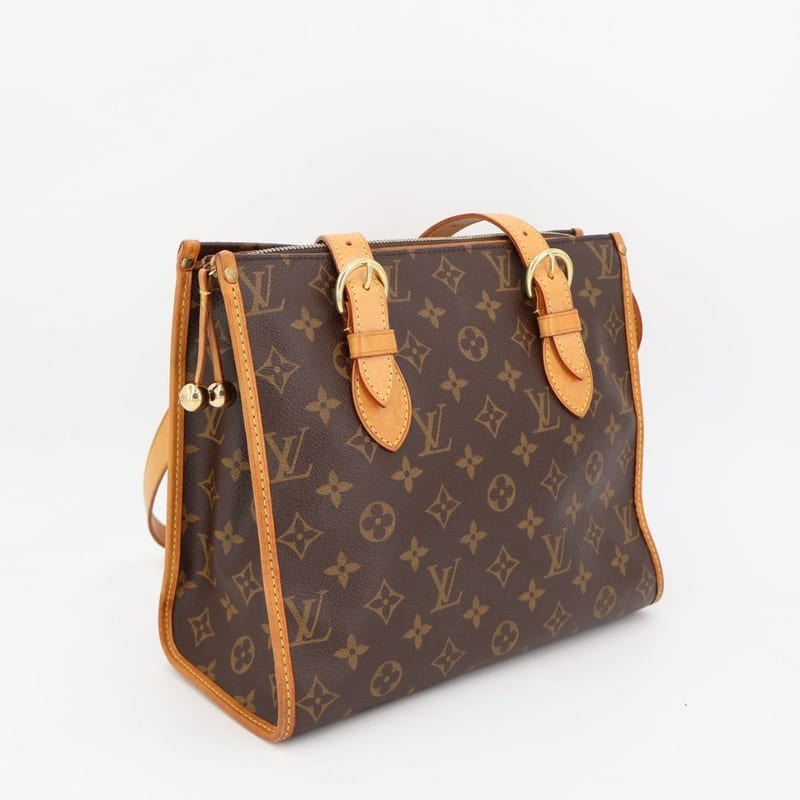 Louis Vuitton Monogram Popincourt O One Shoulder Tote Bag Brown