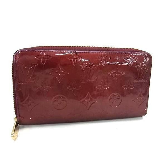 Louis Vuitton Round Zipper Long Wallet Monogram Vernis Zippy