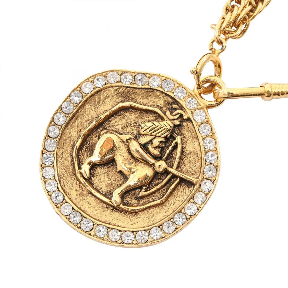 Chanel Necklace Centaur Gold