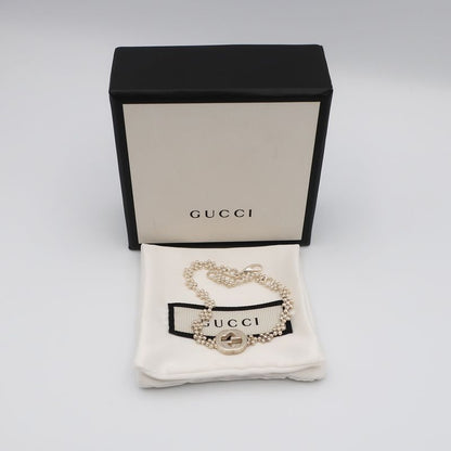 Gucci Bracelet Sv925 Silver - GG Logo Accessory - Chain Accessory