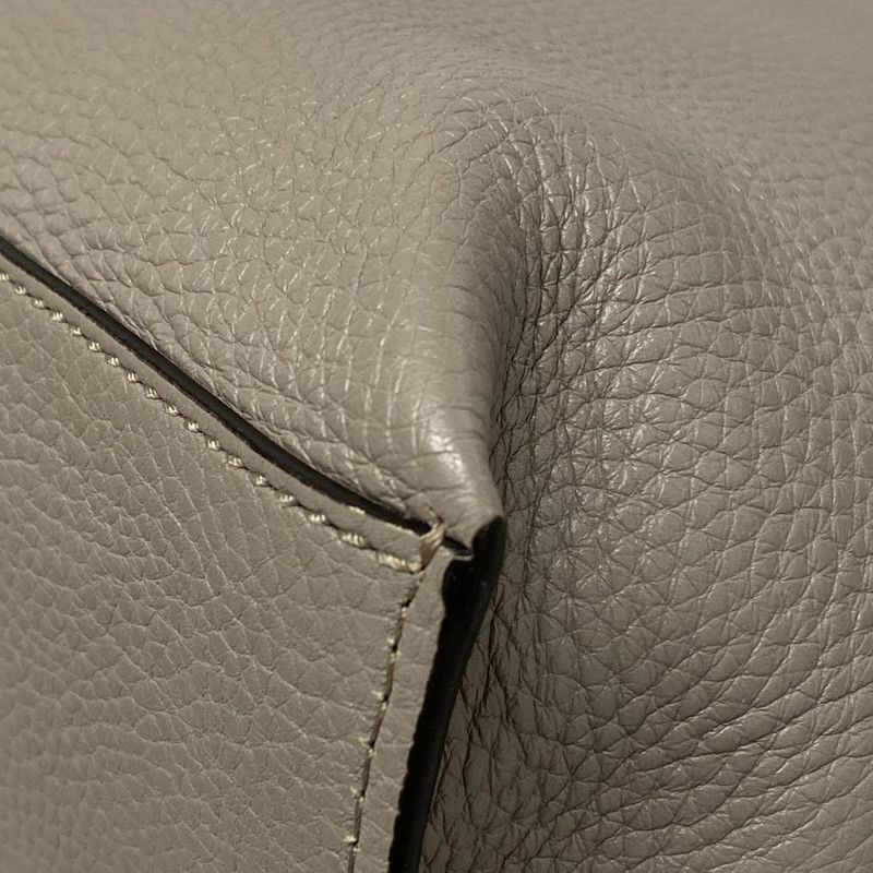 Gucci Handbag Bamboo Daily 370830 Gray Leather