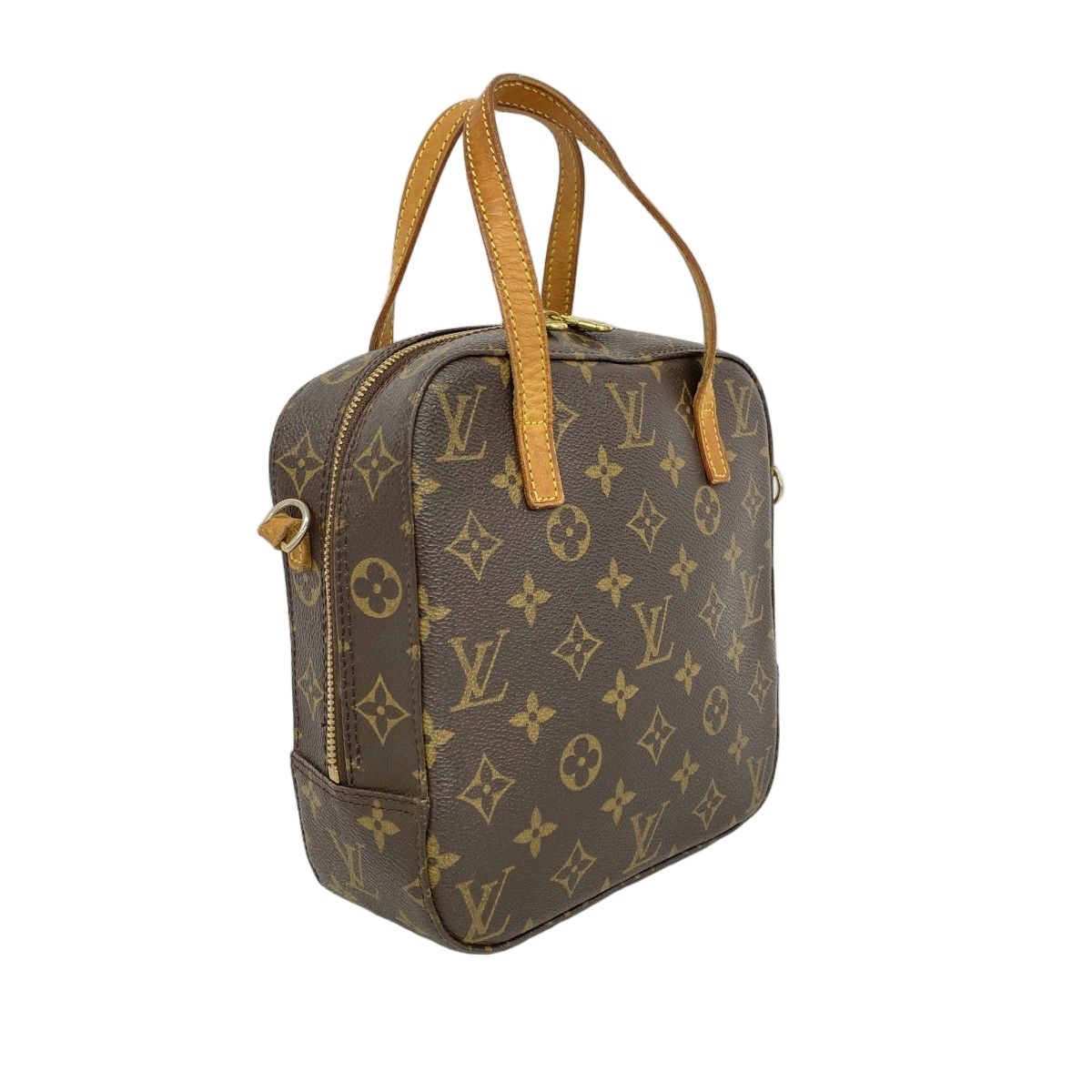 Louis Vuitton Handbag Monogram Spontini Brown 2-Way — view 2