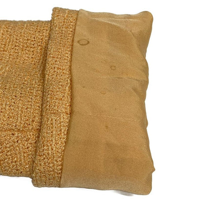 Chanel Jacket Size 38 M Women's P15189 Light Orange Long Sleeves / Spring /