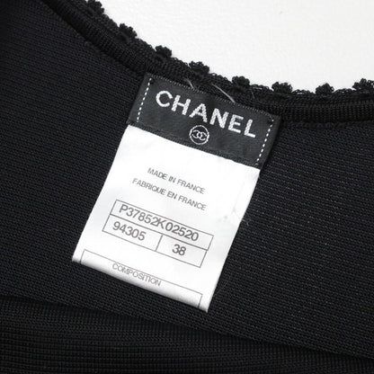 Chanel Salopettes Size 38 Knit Lion Button Made In France 20240617 Ra0020