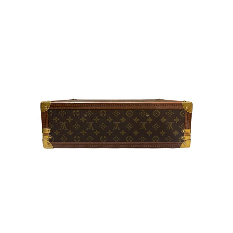 Louis Vuitton ⑤ M21325 Bisten 60 M21325 Trunk Monogram Unisex Brown FREE