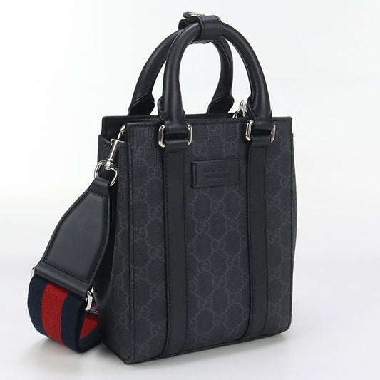 Gucci 2WAY Mini Tote Bag GG Supreme 696010 Handbag GG Supreme Leather Men's