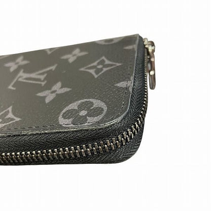 Louis Vuitton Monogram Eclipse Zippy Wallet Vertical M62295 Long Wallet For Men