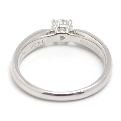 Tiffany & Co Harmony Ring Size Approx 5.5 Pt950 Diamonds 0.22ct