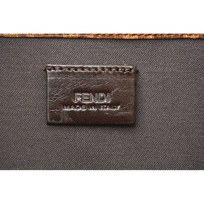 Fendi Wallet Yg1 Zucca Pattern Beige Brown — view 9