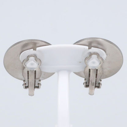 Hermes Serie Bijouterie Fantaisie Silver Metal Ladies 7.3g Earrings