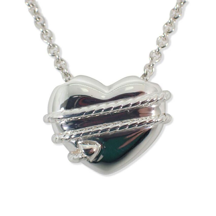 Tiffany & Co 925 Heart Arrow Pendant Necklace